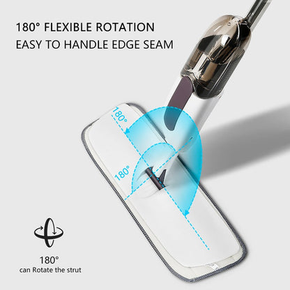 ‎Magic Spray Flat Mop for Easy Floor Cleaning