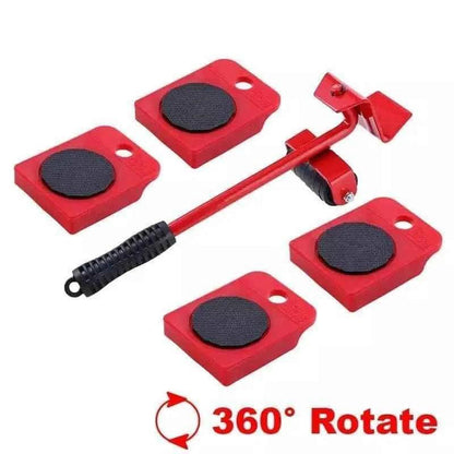 ‎5 in 1 Heavy Furniture Mover Tool Lifter and Transport System