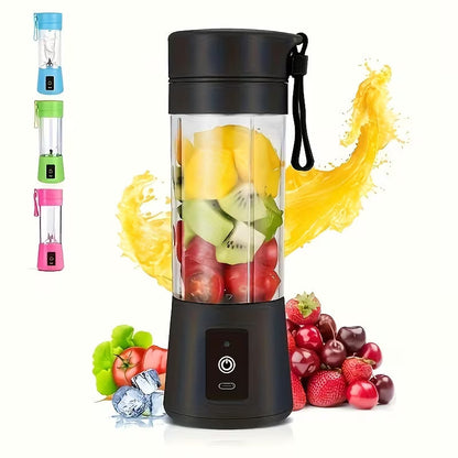 Mini Portable USB Electric Blender & Fruit Juicer – Rechargeable & Compact