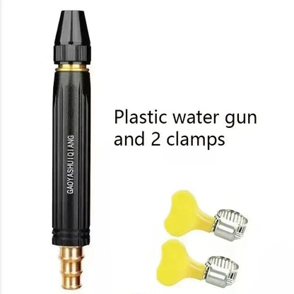 High Pressure Water Nozzle Black Plastic Car Wash Tool