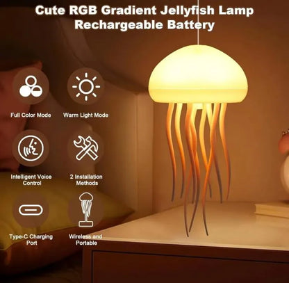 Jellyfish Table Lamp Colorful LED Night Light